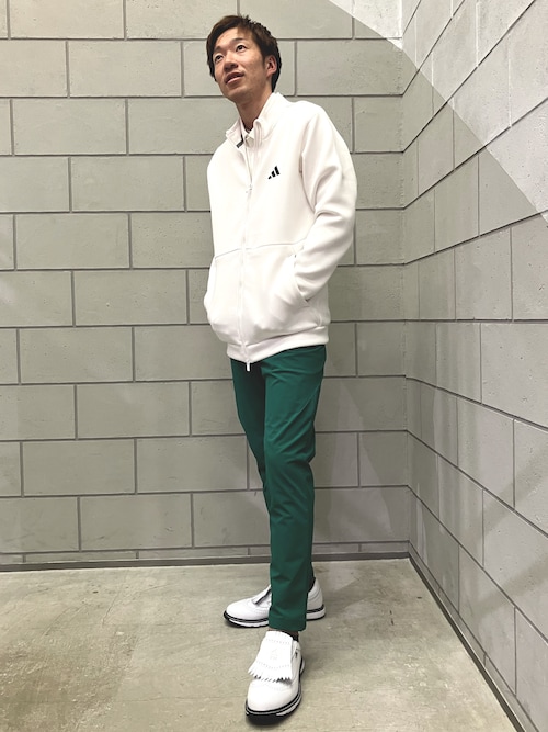 セール】ダンボールニット バックロゴ 付き フルジップジャケット