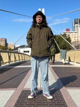 narifuri × WILD THINGS UPR HAPPY JACKETを使った人気ファッション