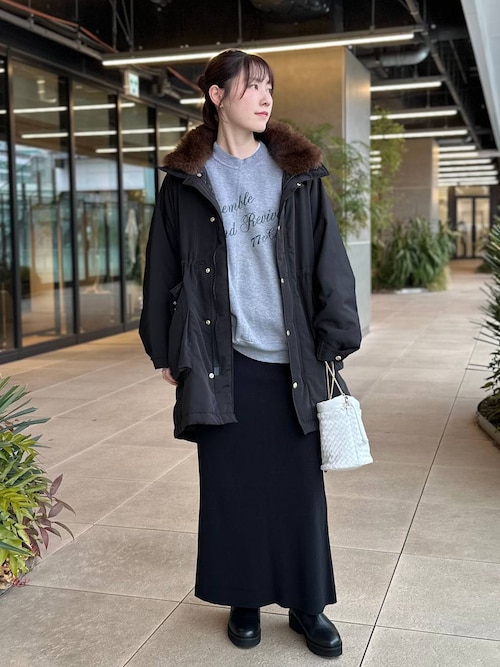 Curensology(カレンソロジー)/コットンリブタイトスカート（スカート