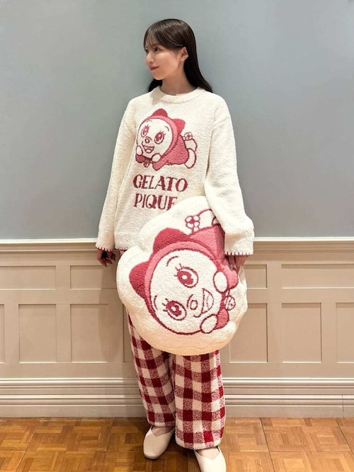 3柄ジャガードロングパンツ（ルームウェア/パジャマ）｜gelato pique