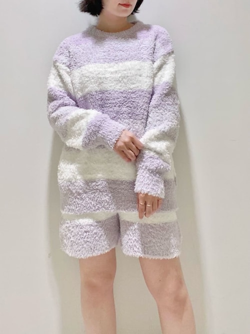 セール】ジェラート3ボーダープルオーバー（ルームウェア/パジャマ