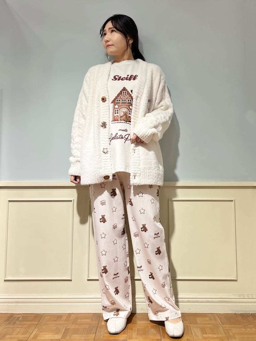 gelato pique（ジェラートピケ） パジャマ ルームウェア 「Steiff