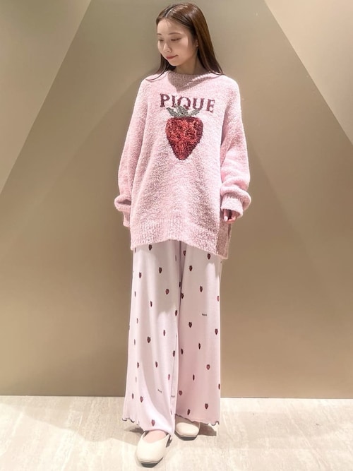 gelato pique（ジェラートピケ） パジャマ ルームウェア メランジ