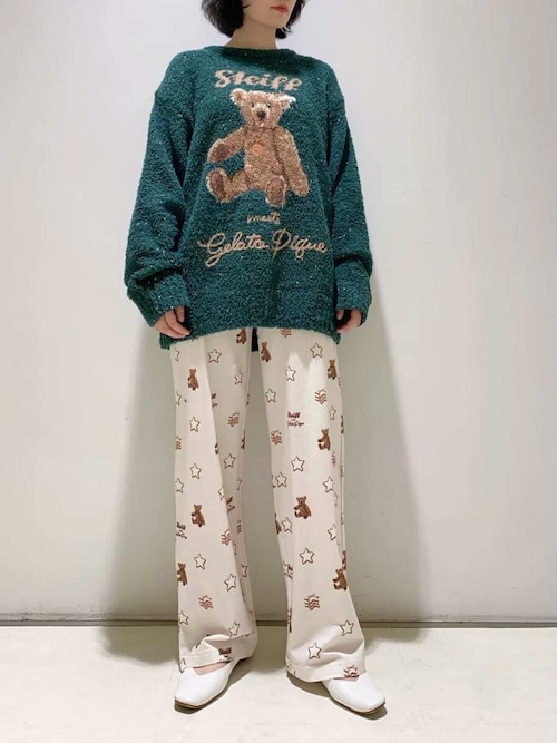 セール】【Steiff】【HOMME】パウダーネップジャガードプルオーバー