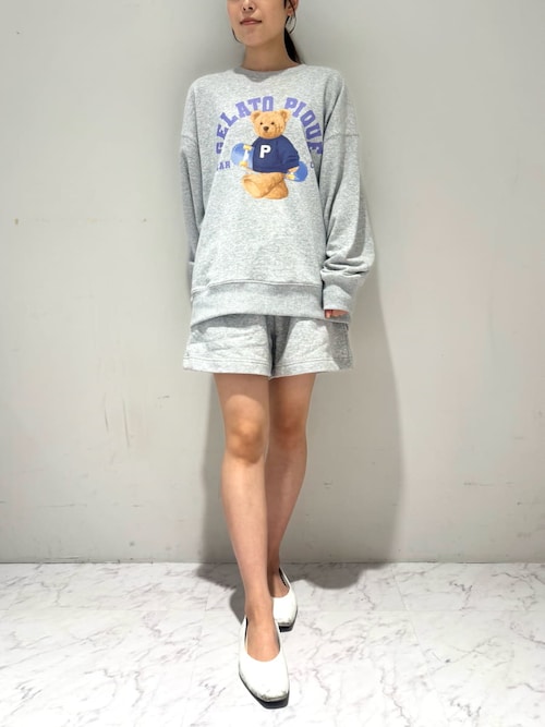 セール】【ONLINE限定】スポーティーベア裏毛プルオーバー＆裏毛