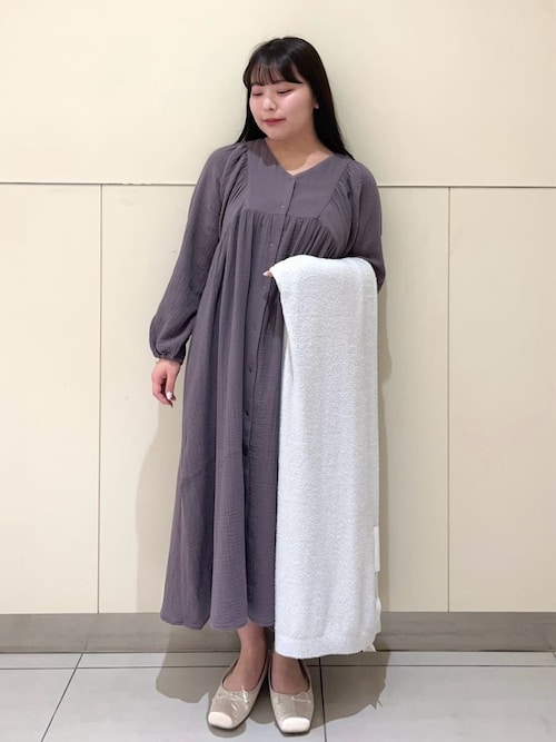 マタニティガーゼワンピース（ルームウェア/パジャマ）｜gelato pique