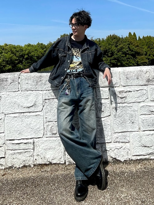 pirosh｜WESTBOYのデニムパンツを使ったコーディネート - WEAR
