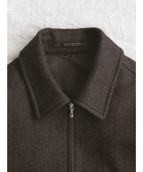 LIDNM（リドム）の「PREMIUM SHETLAND BLOUSON（ブルゾン）」 - WEAR