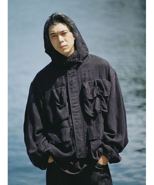 LIDNM（リドム）の「FADED CUPRO M-60（ミリタリージャケット）」 - WEAR
