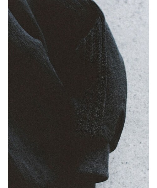 LIDNM（リドム）の「CROCHET BLADE WOOL BL（ブルゾン）」 - WEAR