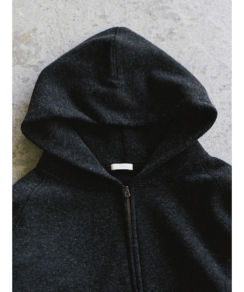 LIDNM（リドム）の「WOOL CASHMERE ZIP HOODIE（パーカー）」 - WEAR