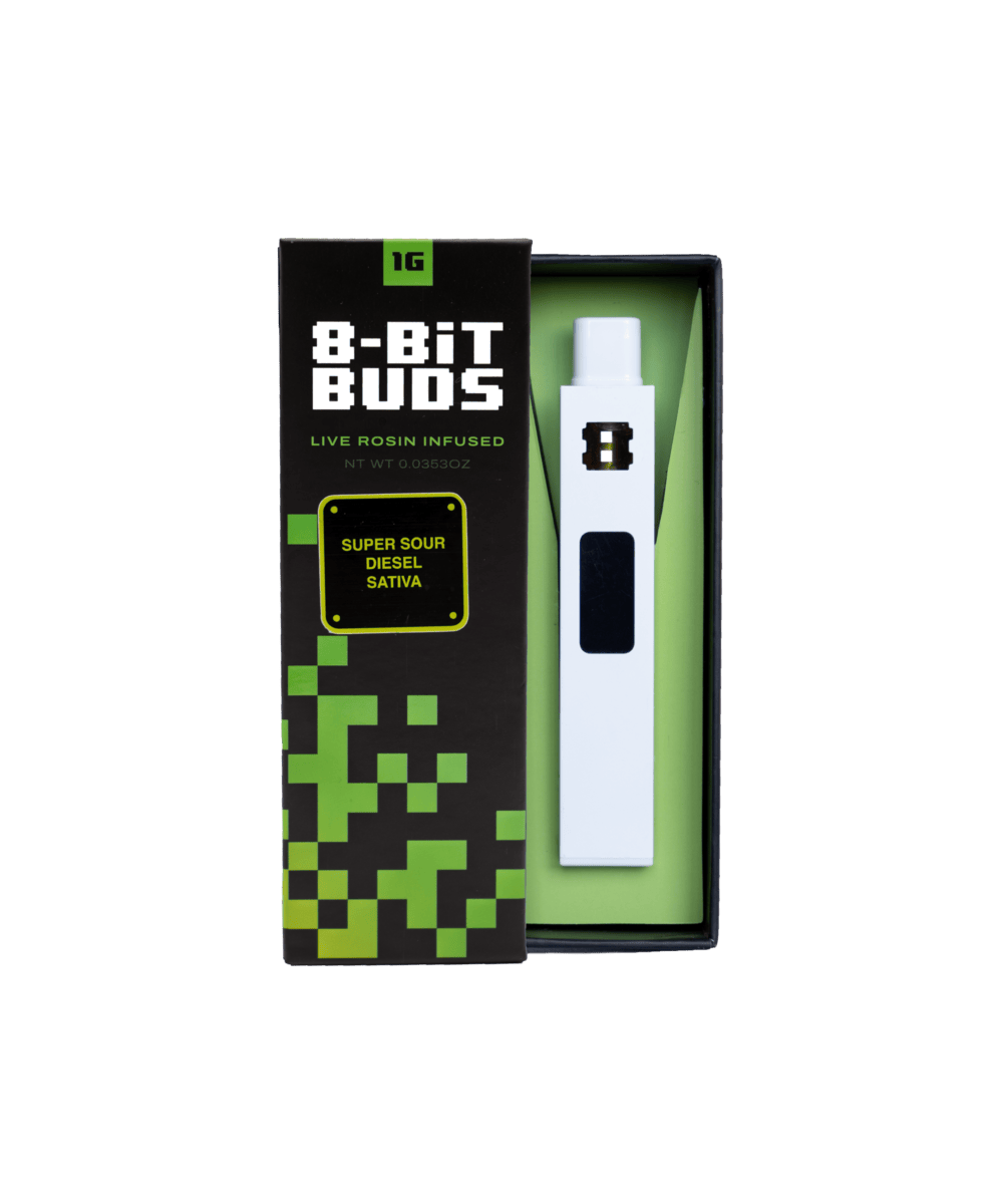 SUPER SOUR DIESEL - Infused Live Rosin All-In-One - EIGHTBIT
