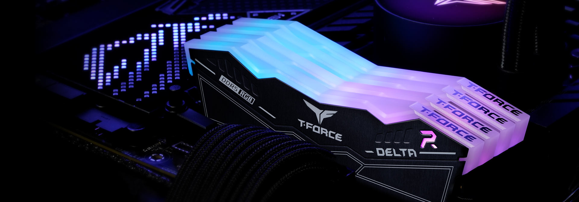 DELTA RGB DDR5 DESKTOP MEMORY BLACK 32GB(2x16GB) 8000MHz CL38