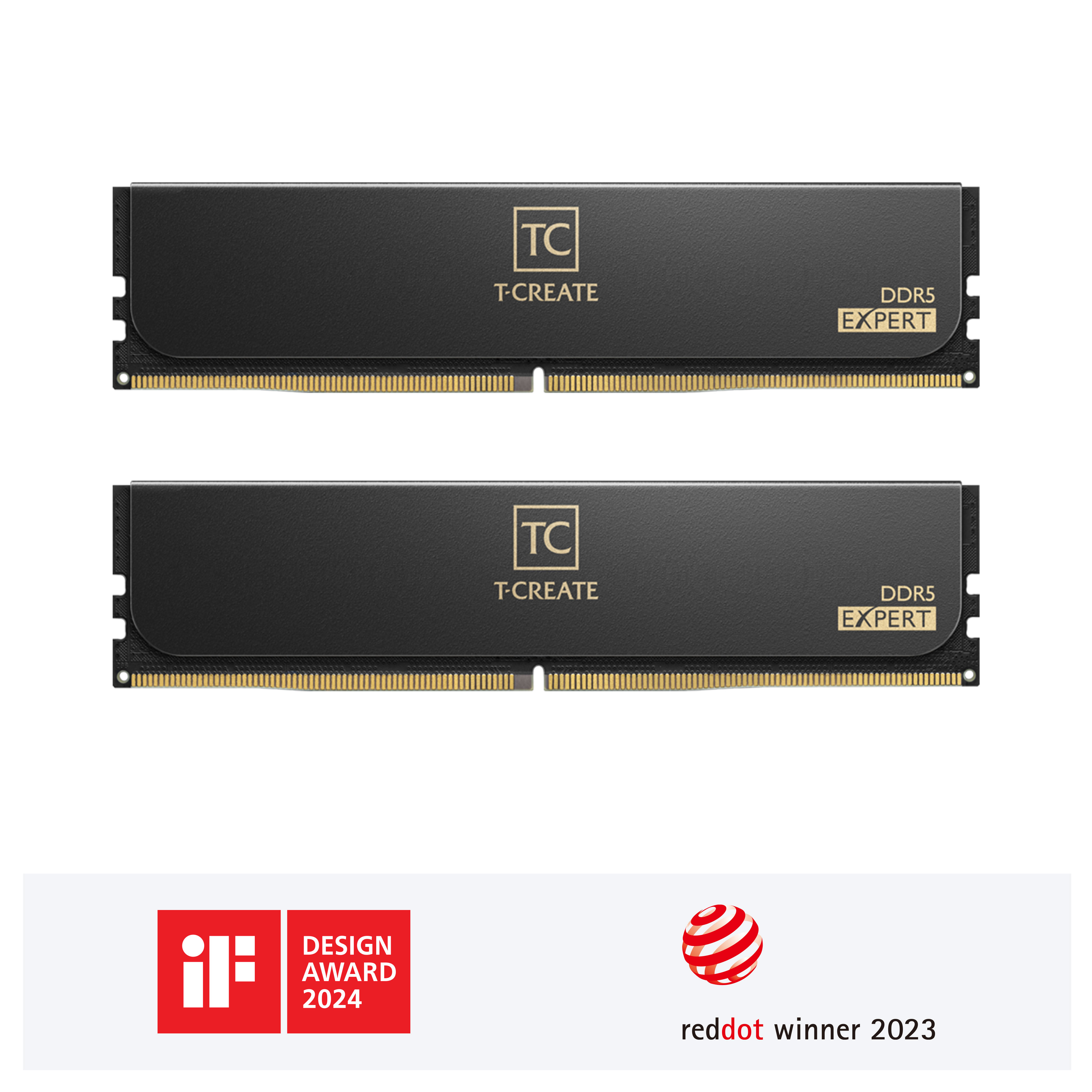 EXPERT DDR5 DESKTOP MEMORY BLACK 32GB(2x16GB) 6400MHz CL32 - TEAMGROUP