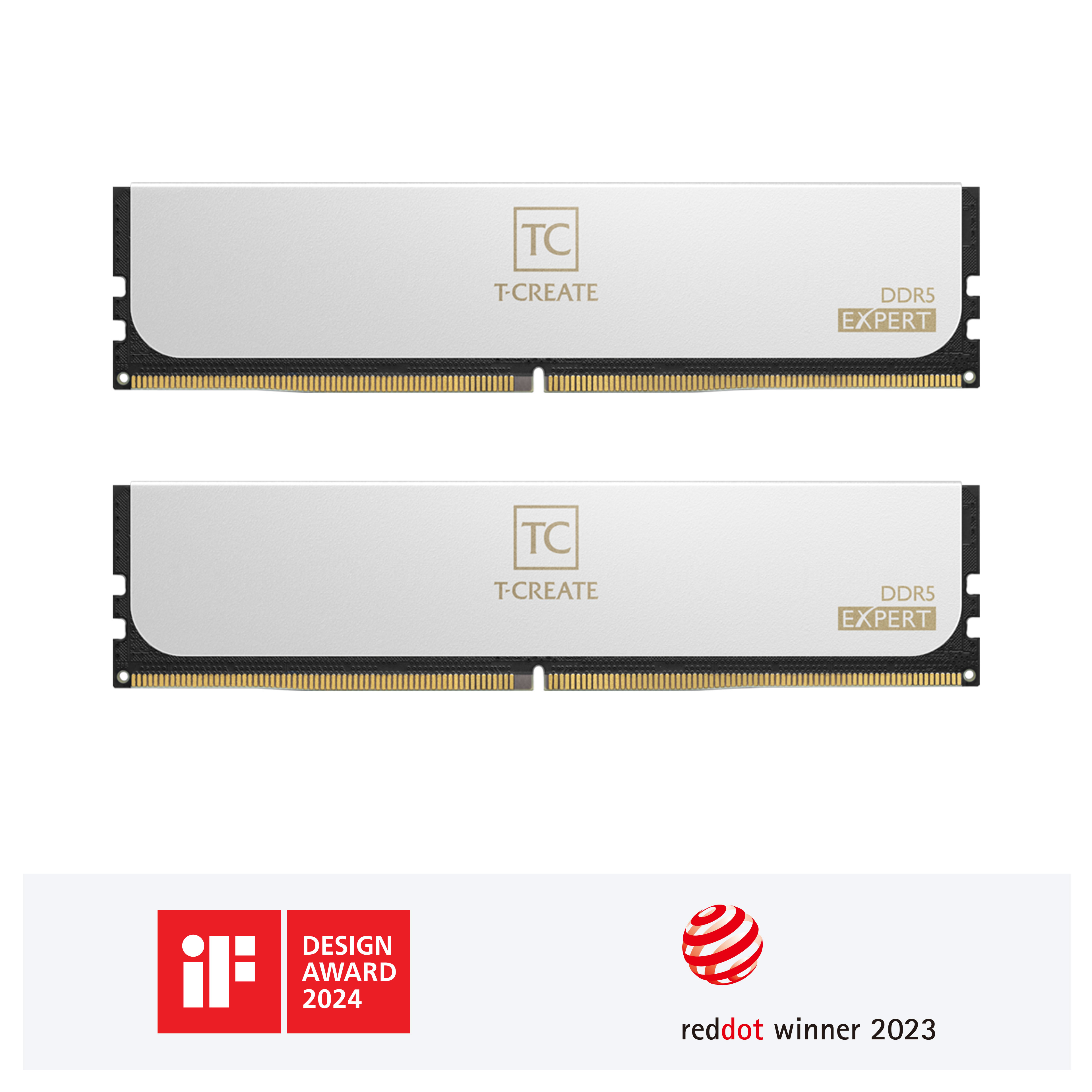 EXPERT DDR5 DESKTOP MEMORY WHITE 32GB(2x16GB) 6000MHz CL30 - TEAMGROUP