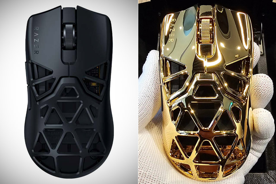 Razer Teases World's First and Only 24K Gold Viper Mini Signature