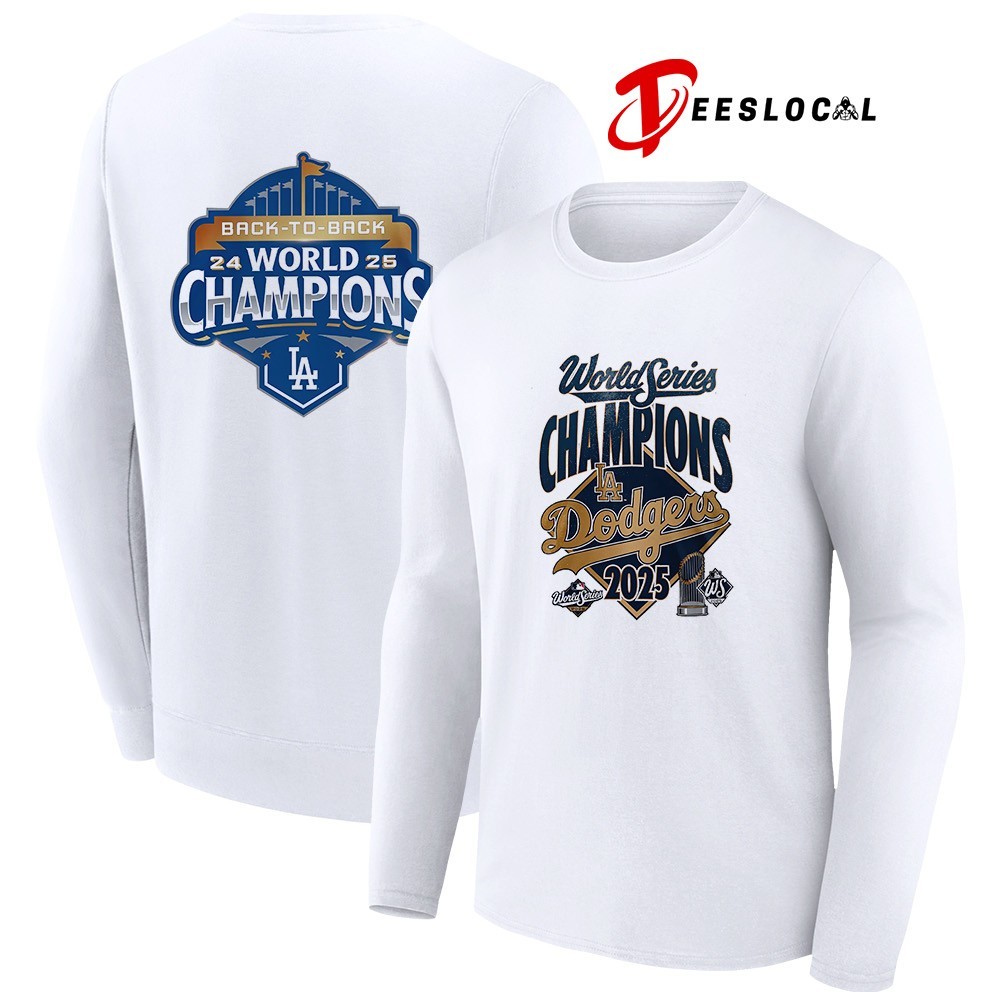 World Series Champions Los Angeles Dodgers 2025 Back to Back 2