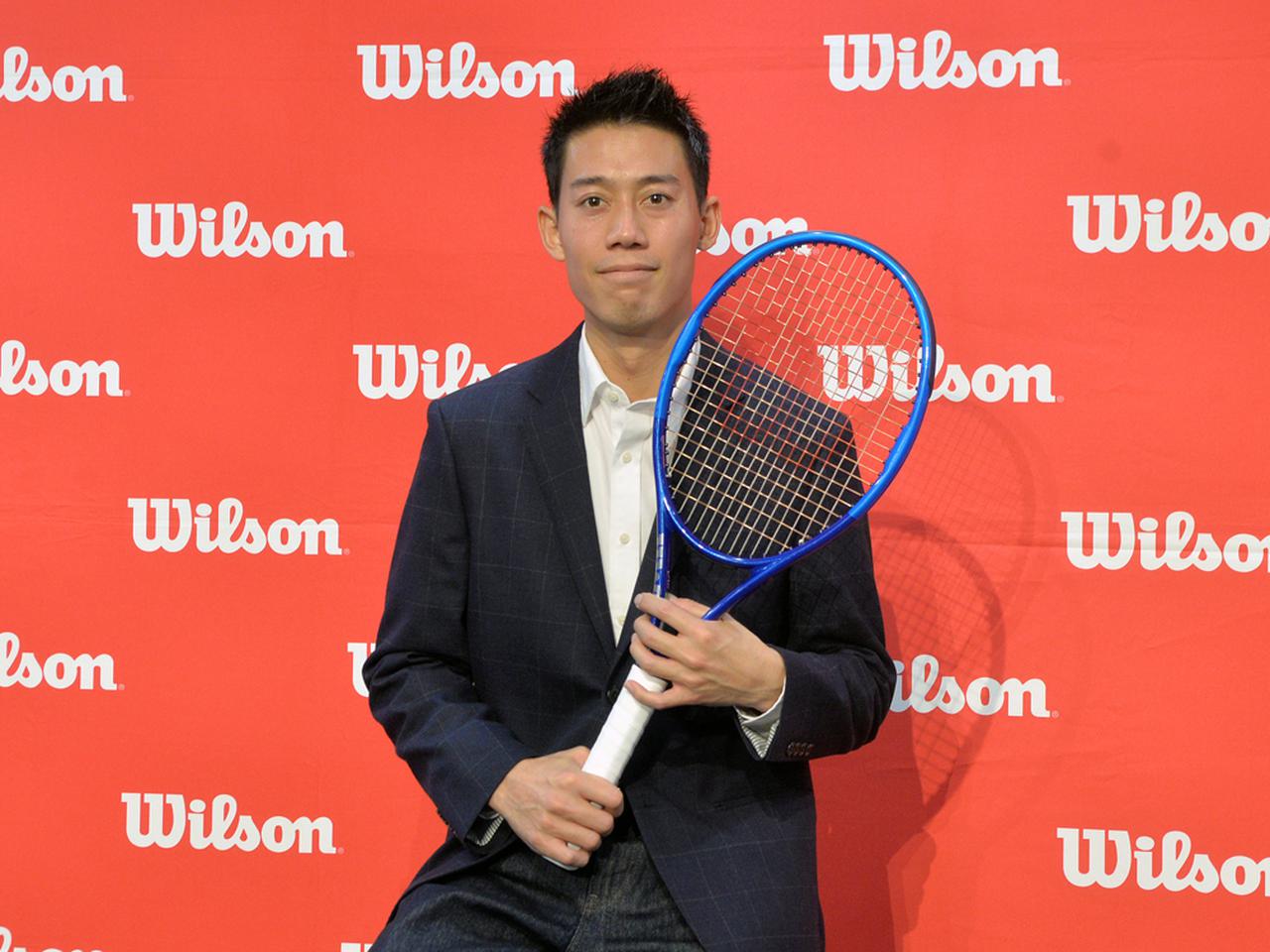 ウイルソンが錦織圭使用ラケットのデザインを一般公募、12月4日より