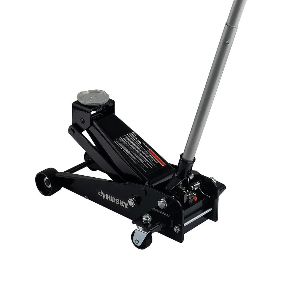 Husky 3-Ton Floor Garage Car Jack HD00107 - The Home Depot