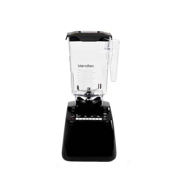 Blendtec Designer 650 90 oz. 8-Speed Black Blender with Plastic