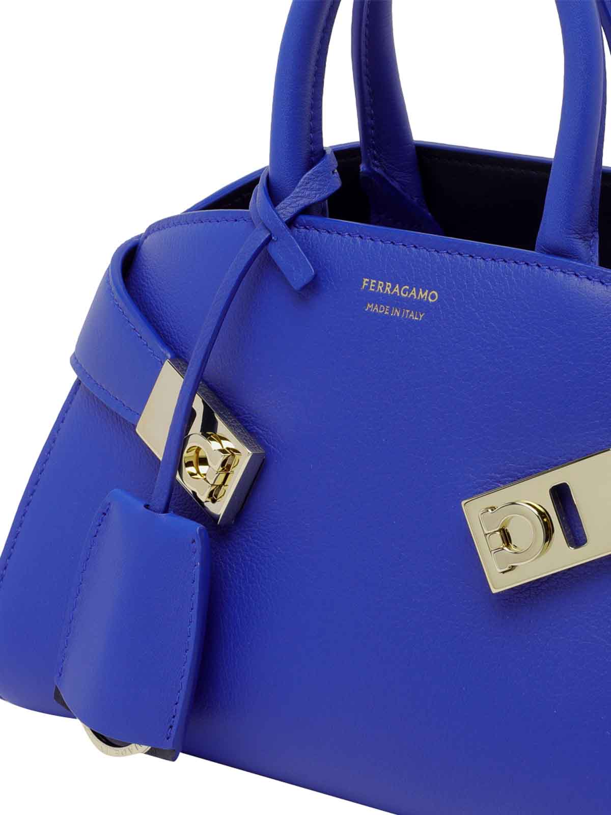 Ferragamo トートバッグ - ブルー|784119215975BLUE