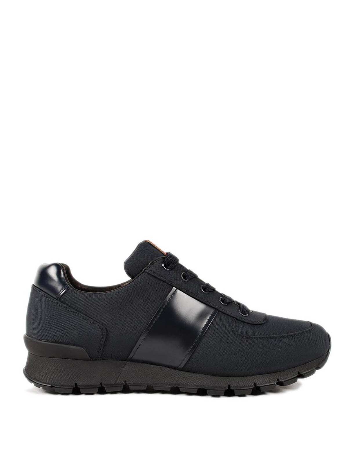 Prada Linea Rossa Leather and nylon trainers - Men|4E2718OLS008