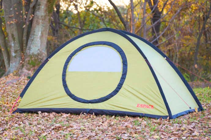 やっぱり設営がラク！ ヘリテイジのシングルウォールテント「クエスト