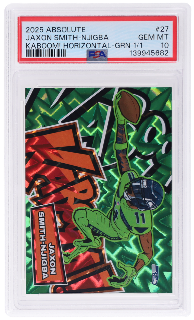 Top 3 Jaxon Smith-Njigba card sales for the new NFL Offensive