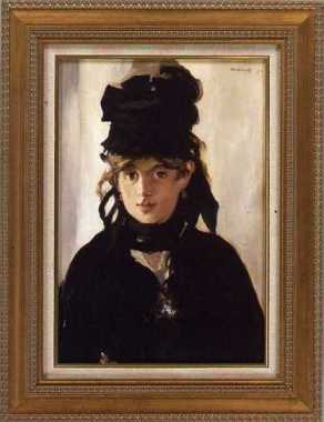 マネ「すみれの花束をつけたベルト・モリゾ」 | プリハード株式会社