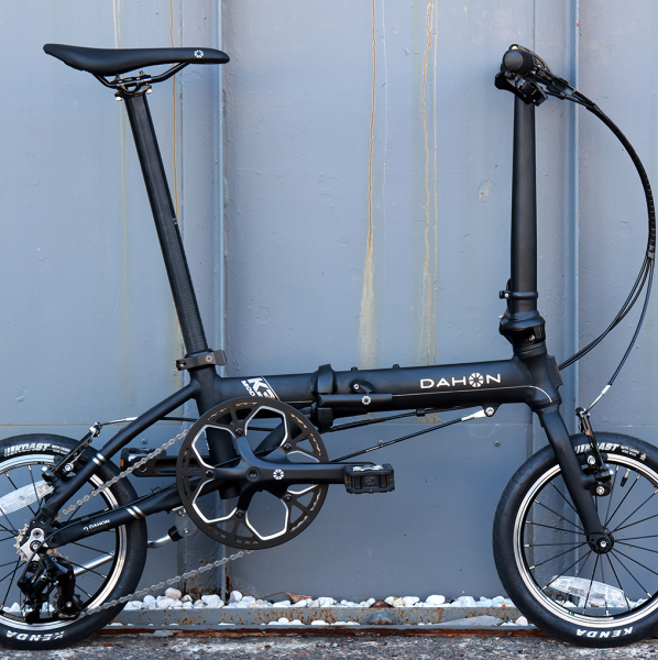 DAHON K3（マットブラックxシルバー）+ビックアップル 納車しました