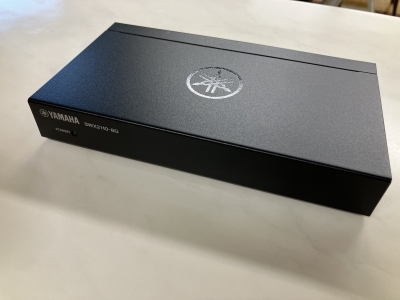 YAMAHA(ヤマハ) シンプルL2スイッチ「SWX2110-8G」を設置しました