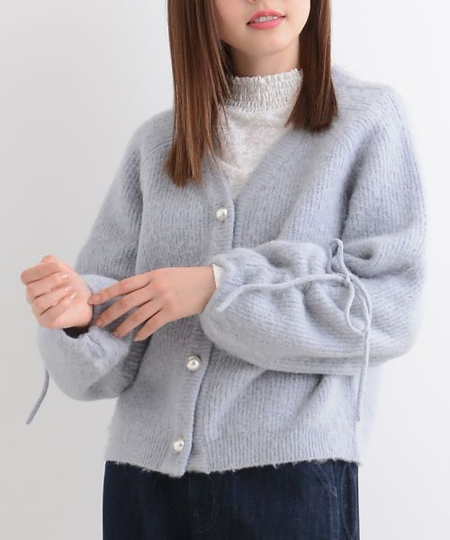 フワフワニットカーディガン/MAJESTIC LEGON(マジェスティックレゴン