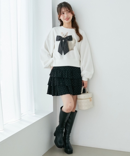 Lady catスウェット/MAJESTIC LEGON(マジェスティックレゴン