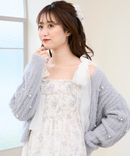 2wayショルダーリボンキャミワンピ/MAJESTIC LEGON(マジェスティック