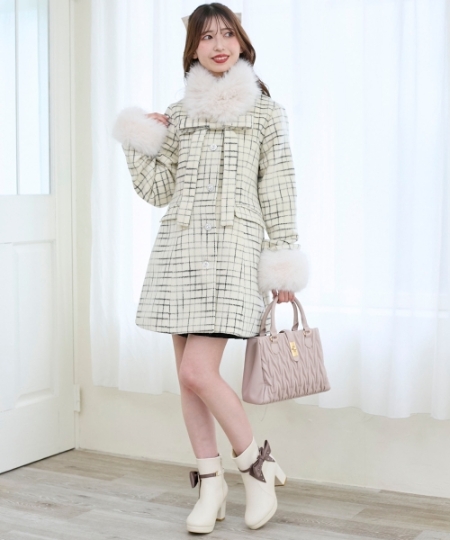 マルチwayリボンミディコート/MAJESTIC LEGON(マジェスティックレゴン