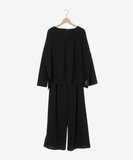 WEB限定アイテム》2点セット ライトジョーゼットセットアップ/le.coeur