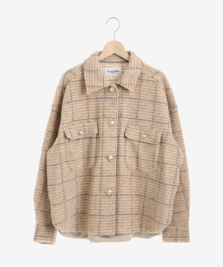 スライバーチェックジャケット/le.coeur blanc(ルクールブラン