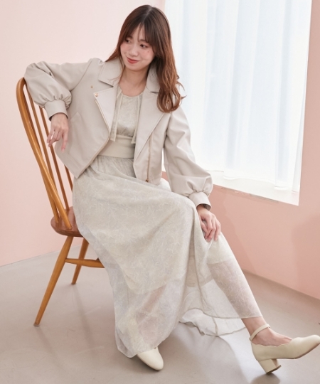 ダブルカラーコルセットワンピース/MAJESTIC LEGON(マジェスティック