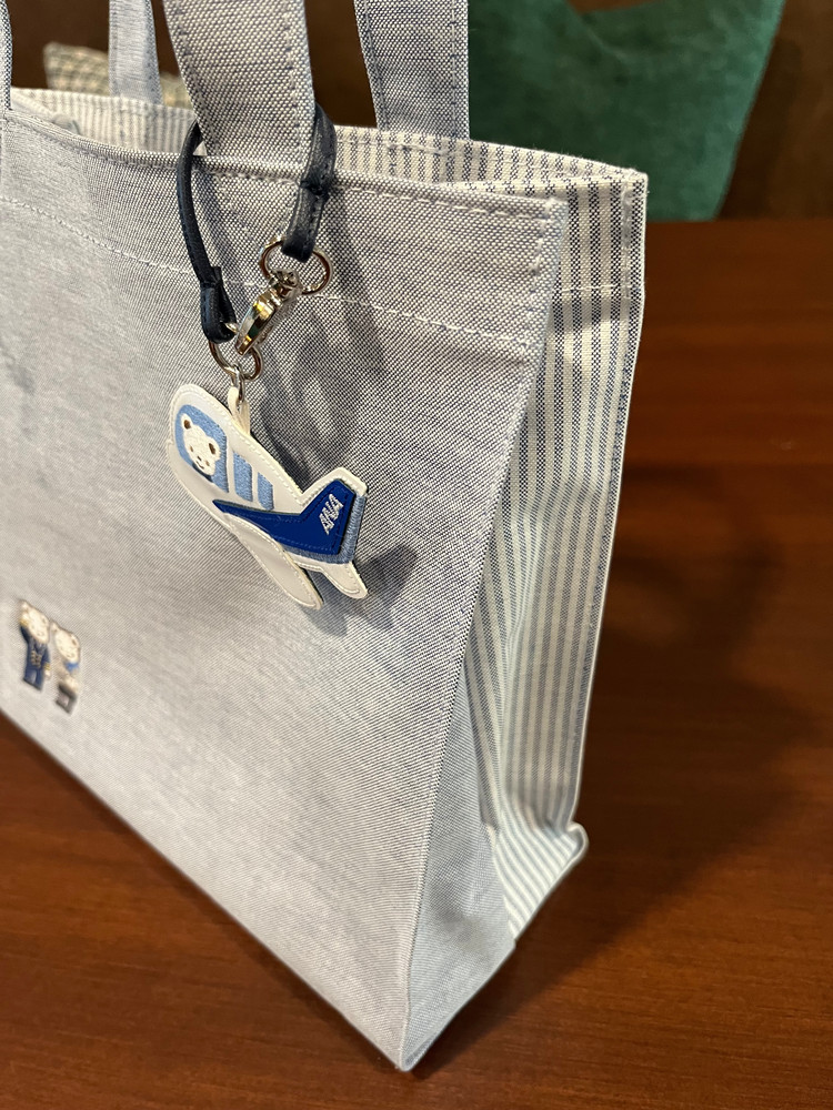 購入品【ANA×ファミリア】機内販売限定トートバッグがかわいい