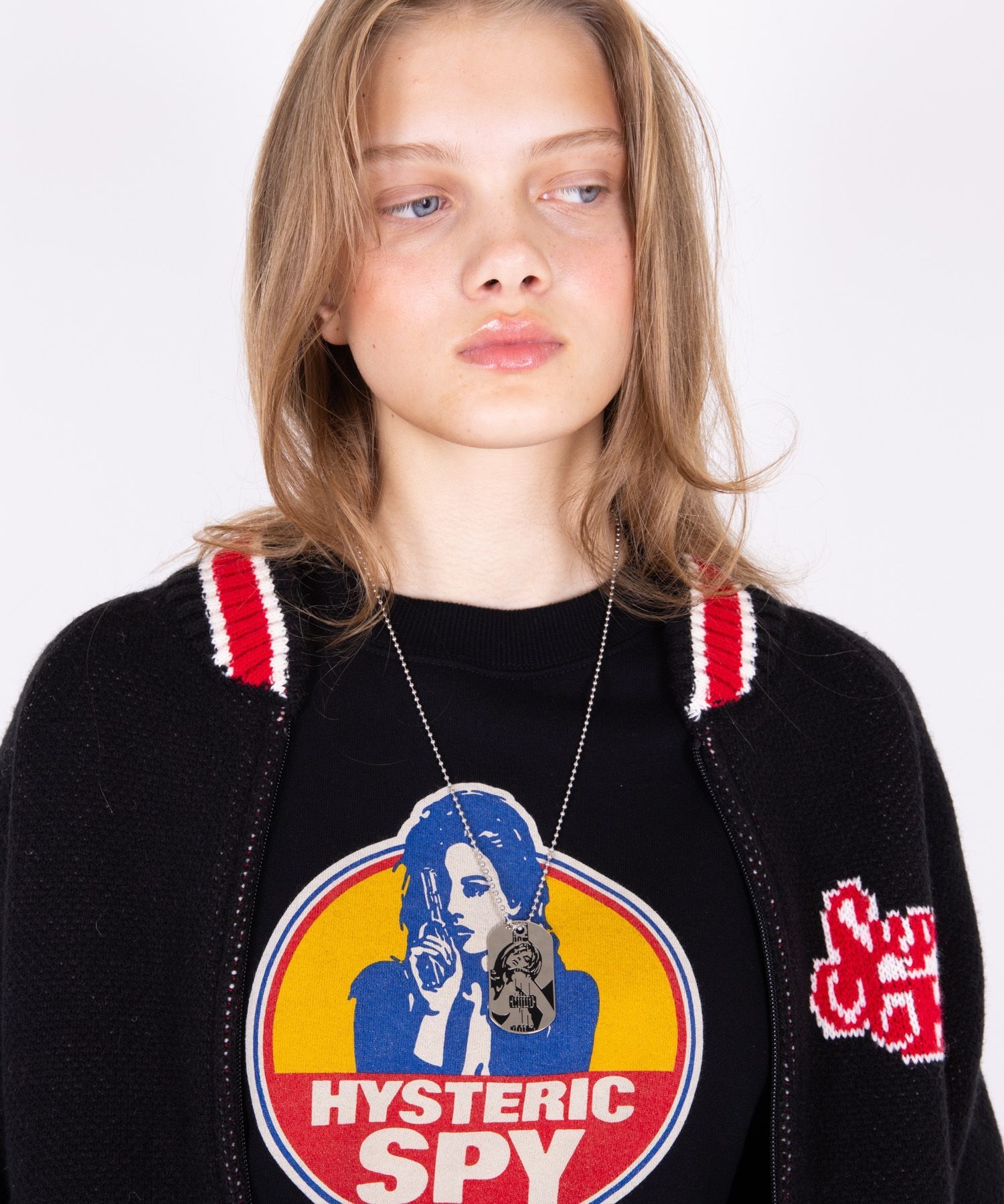 GUITAR GIRL ボールチェーンネックレス|HYSTERIC GLAMOUR MEN