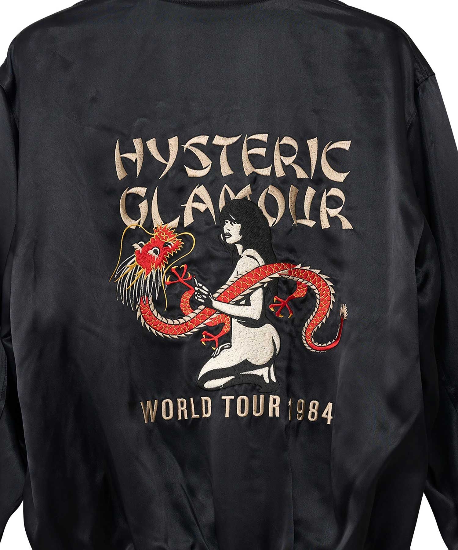 DRAGON LADY TOUR刺繍 スカジャン|HYSTERIC GLAMOUR MEN | HYSTERIC