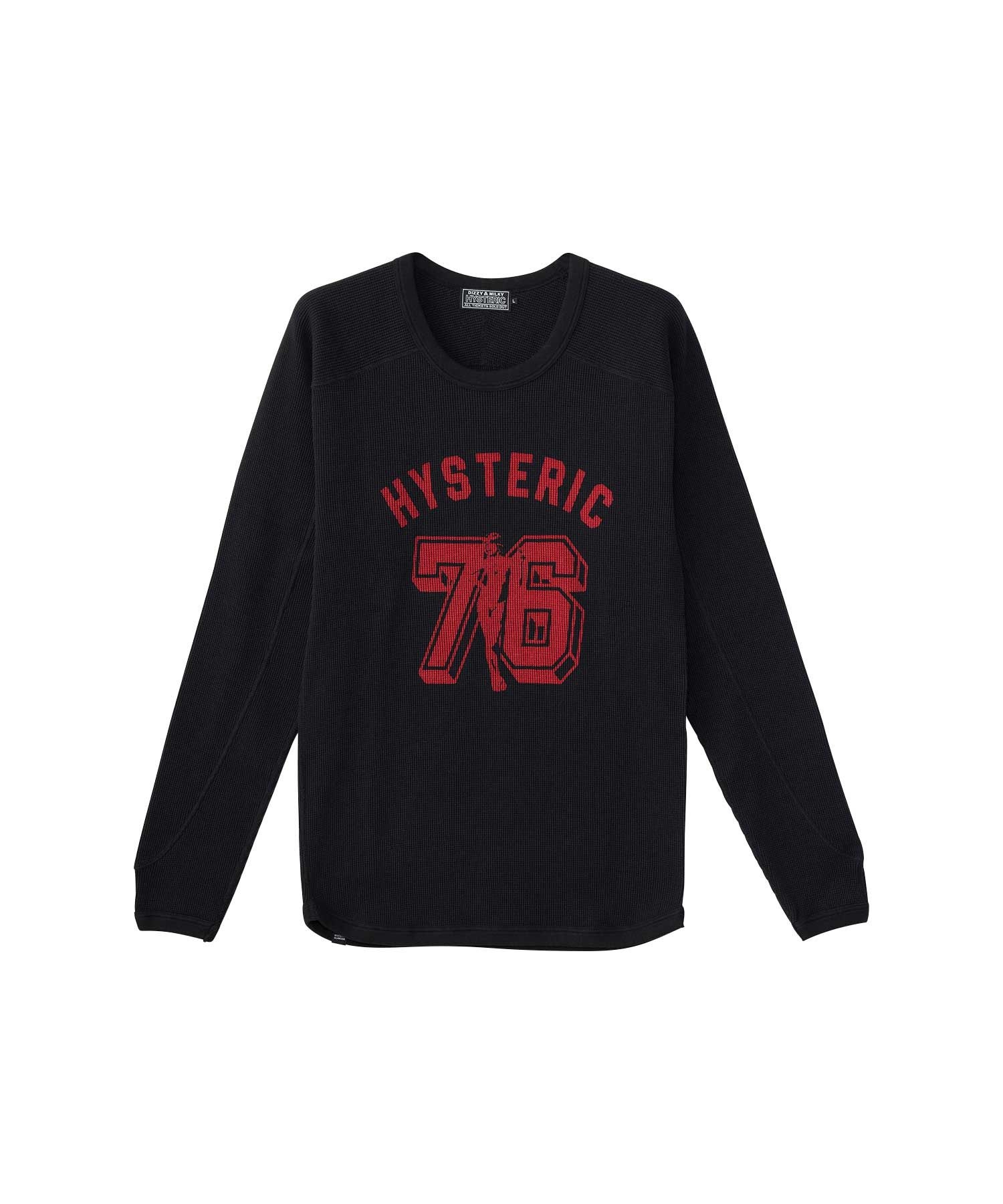 NUMBER 76 Tシャツ|HYSTERIC GLAMOUR MEN | HYSTERIC GLAMOUR ONLINE