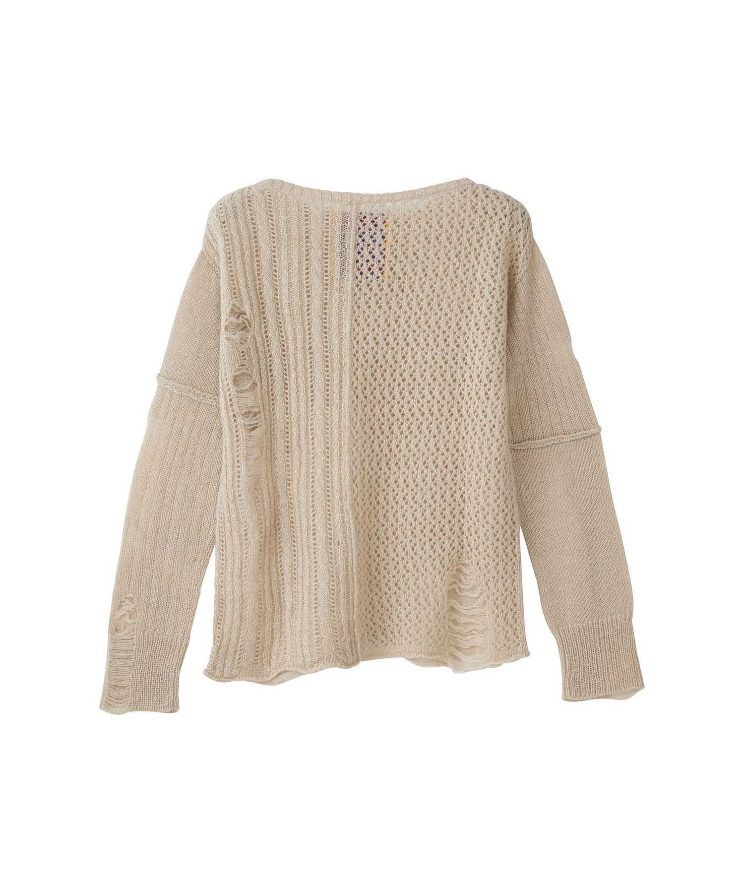 SPIDER WEB クラッシュセーター|HYSTERIC GLAMOUR WOMEN | HYSTERIC