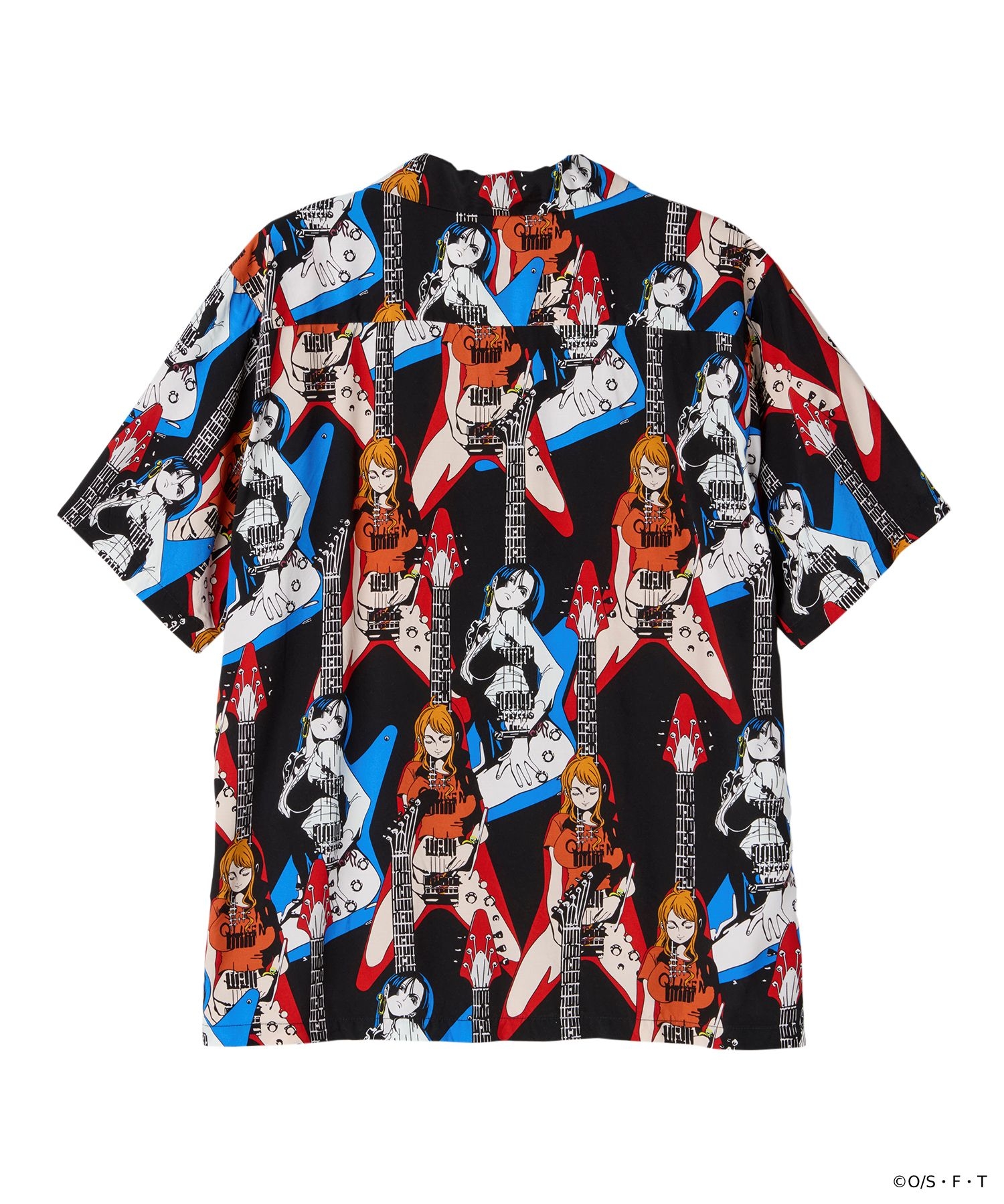 ONE PIECE×HYSTERIC GLAMOUR/NAMI ＆ BOA.HANCOCK TWIN GUITAR柄