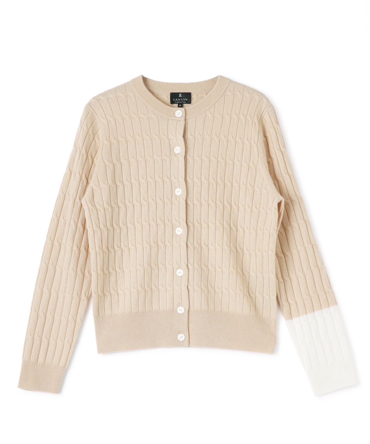 カシミヤ ケーブル編みニットカーディガン|LANVIN COLLECTION