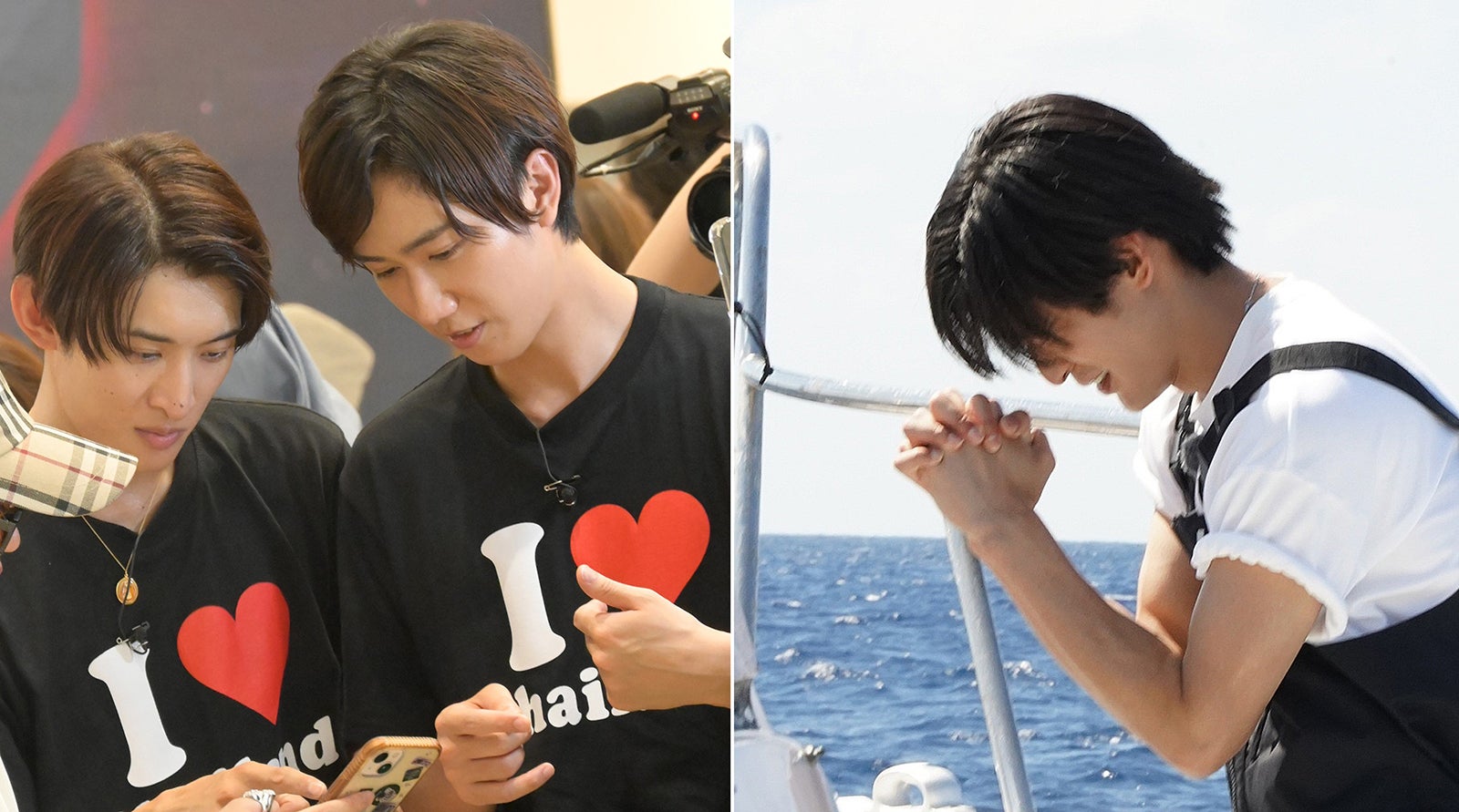 Snow Man向井康二＆阿部亮平、人生初のガチ出待ち 生放送番組緊急出演