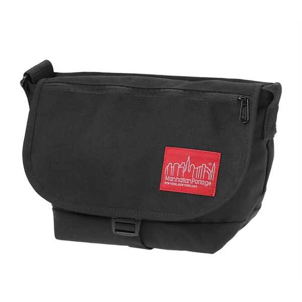 Nylon Messenger Bag JR Flap Zipper Pocket | Manhattan Portage
