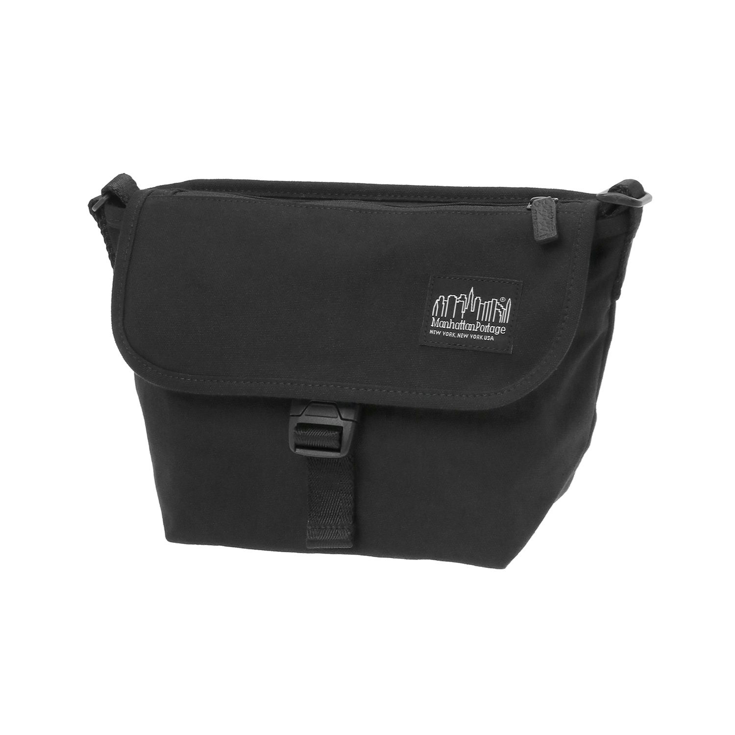 STANDARD MESSENGER BAG (XS) CANVAS LIGHT | Manhattan Portage BLACK