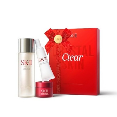 SK-II」ホリデーならではの贅沢なコフレ。ベストセラーアイテム集結