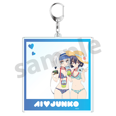 ゾンビランドサガ フォトフレーム風アクリルキーホルダー(愛＆純子